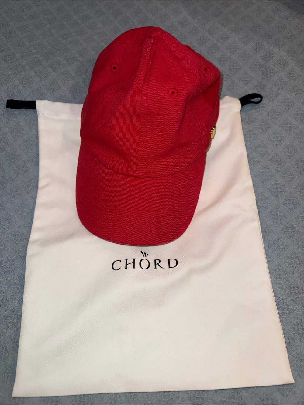 CHORD Red Baseball Cap